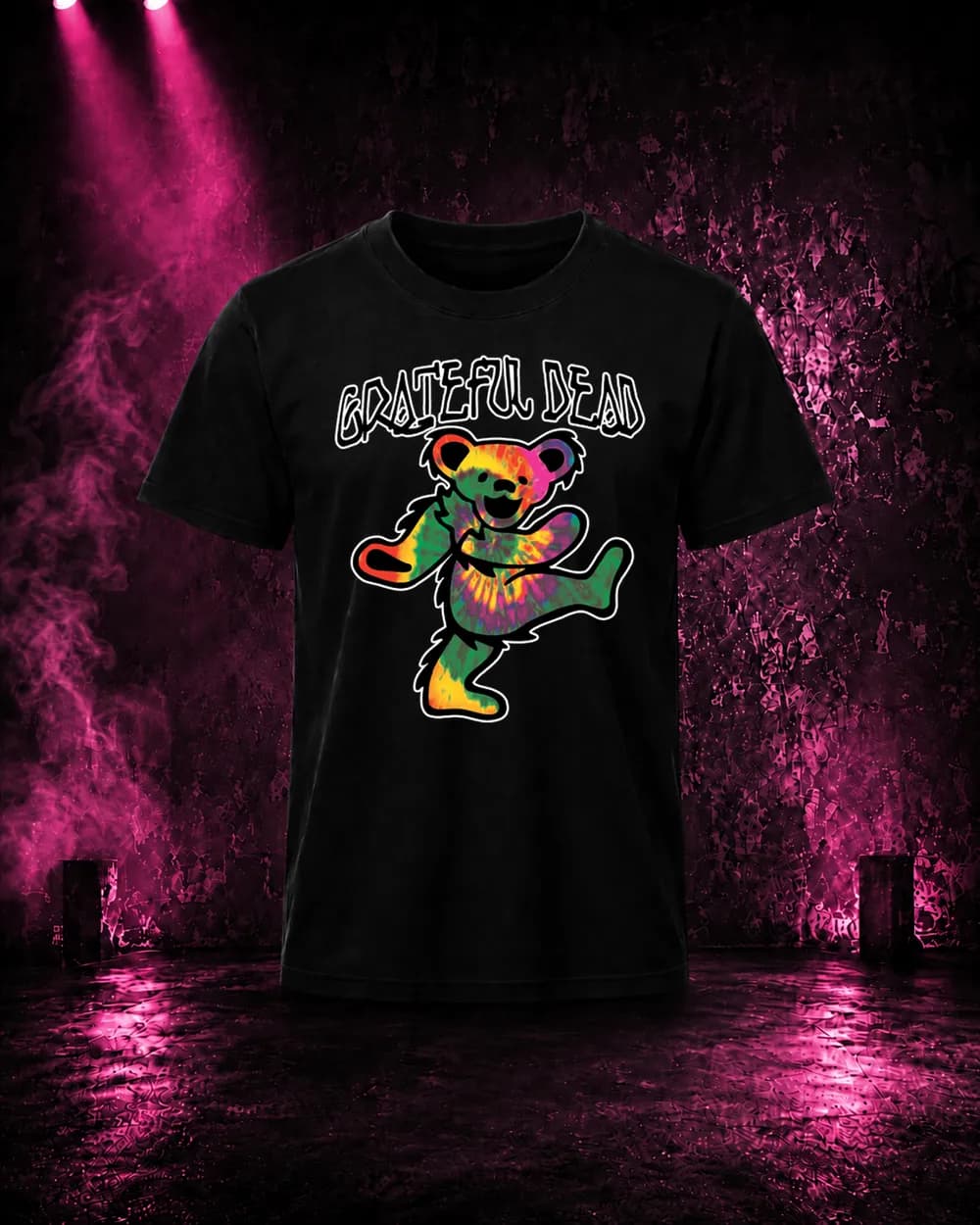 Release 06 — black rock music graphic t-shirt